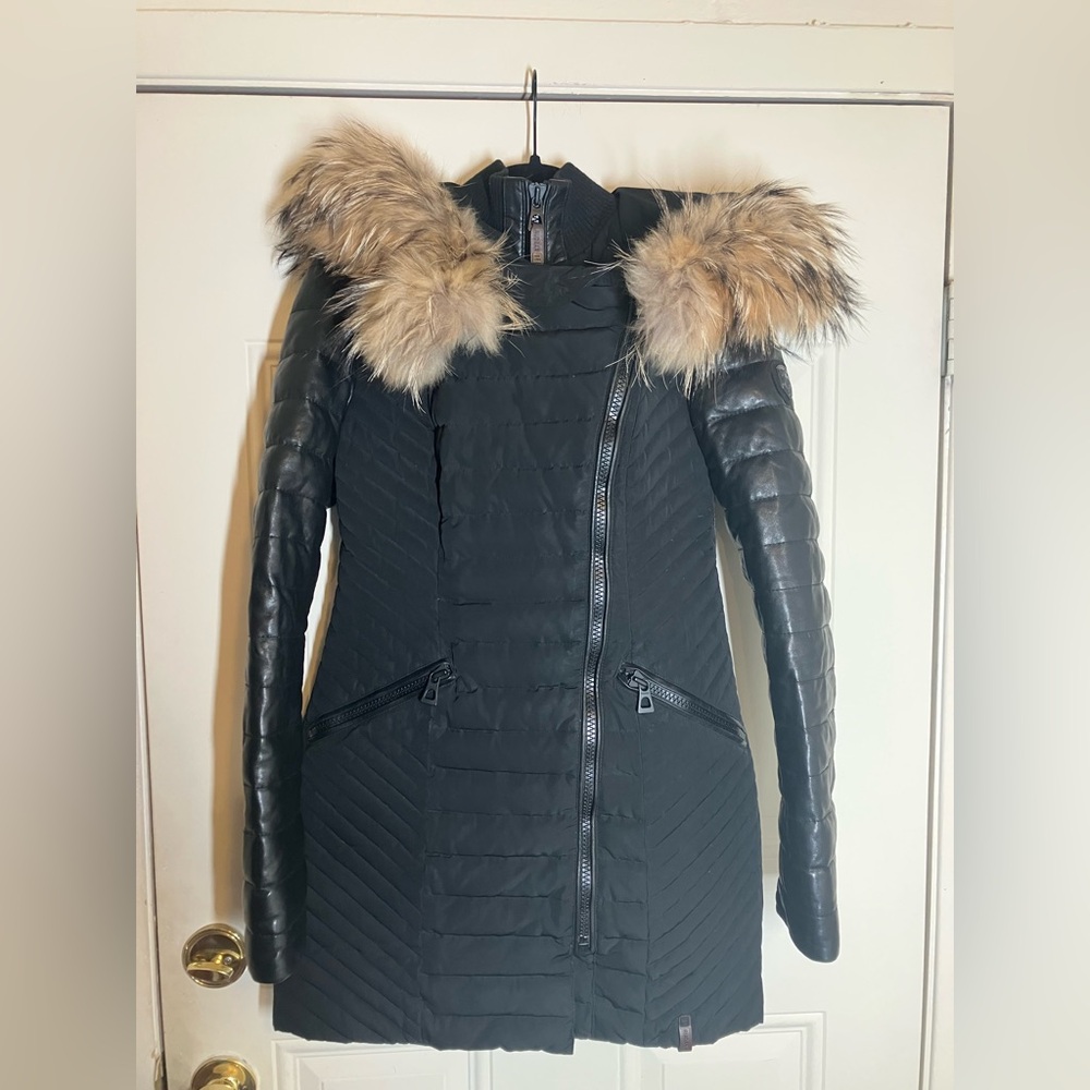 Rudsak Silvia Jacket Parka Size XS 8115992 Fur ASIATIC RACCOON